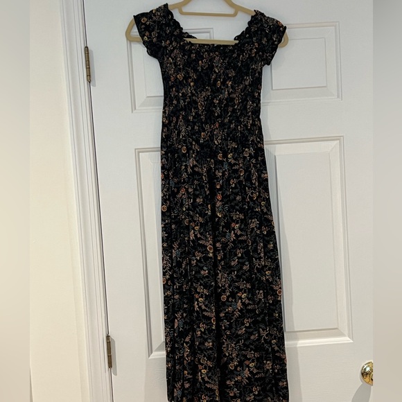 Kimchi Blue Black Floral Dress - Picture 1 of 5